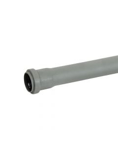 Pipe, polypropylene, Ø40mmx0.5m, with 2 rubber
