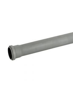 Pipe, polypropylene, Ø50mmx0.5m, with 1 rubber