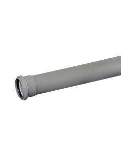 Pipe, polypropylene, Ø50mmx3m, with 2 rubber