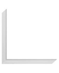 Wooden moulding Bombatinowhite, 2.55 m
