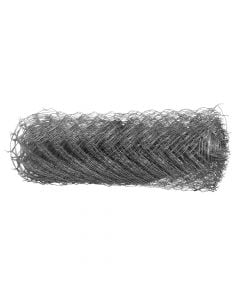 Woven wire mesh, steel galvanized, 70x70 mm , Ø1.6 mm, 1x25m