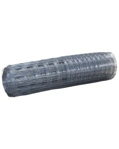 Welded wire mesh, steel galvanized,  80x100 mm, Ø1.6 mm, 1x20 m
