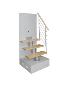 FRANKFURT modular staircse13treads,65cm,
