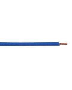Flexible power cable 1x1.5mm², Blue color N07V-K, Fire resistant