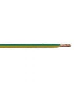 Flexible power cable 1x1.5mm², Green&yellow color N07V-K, Fire resistant