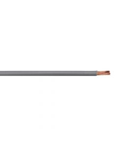 Flexible power cable 1x6mm², Grey color N07V-K, Fire resistant