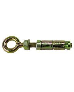 Heavy duty shield anchors three pcs shield with eye bolt M8, ZINC