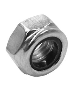 Hex Nuts with Plastic Inserts M10, ZINC