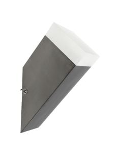 stainless steel body, acrylic shade, size:L:80*W:80*H:200mm, 230V, 16pcs LED included, IP44