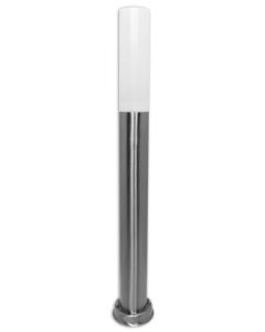 stainless steel body, PC shade, size: L:110*W:110*H:500mm, 230V, Max 60W, E27, bulb not included. IP