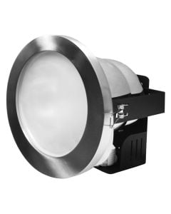 Downlighter aluminium die casting body with glass MAX:2xG24q PLC 26W w/o bulb plating IP65 NM
