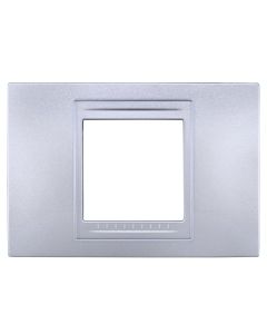 2 mod. Cover frame glacier blue Unica Allegro