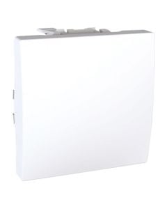 10 AX one-way screwless terminals white Unica