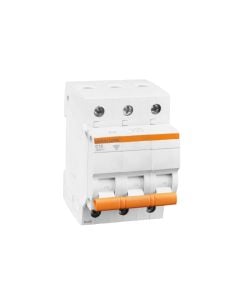 Mini Circuit Breaker 3P, 10A, Kurba C, 6kA