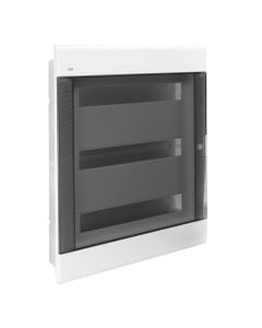 ABB flush mounting distribution box IP40 54M, White