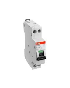 Mini circuit breaker ABB 4.5kA 1P+N - 10A / Class C