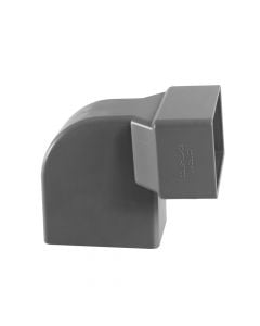 Cross elbow, PVC, 100x60mmx90°, gray