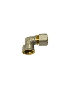 SIMMETRIC BRONZE ELBOW FOR MULTILAYER PIPES F1/2"-D16