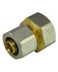 SIMMETRIC BRONZE UNION FOR MULTILAYER PIPES F3/4"-D16