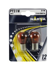 PY21W   12V  21W  BAU15S  AMBER