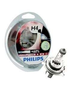 Llampa Philips H4 Vision plus set