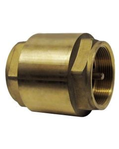 Brass check valve,Brass body,Brass Core 1-1/4"