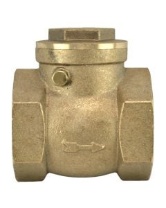 BRASS SWING CHECK VALVE 1-1/4"