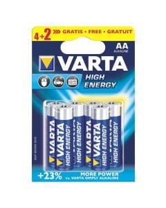 Bateri HIGH E AA BLI 6, 4+2