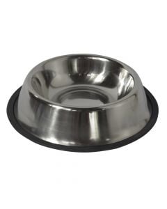 Bowl for dogs and cats, 0.5 L, 25 cm, with rubber feet