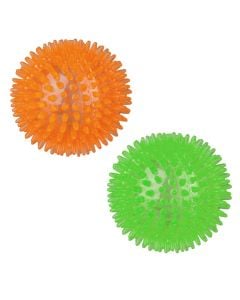 Toy for dog in the shape of a ball, with rigid structure, Trixie 33651, Ø 8 cm, thermoplastic rubber