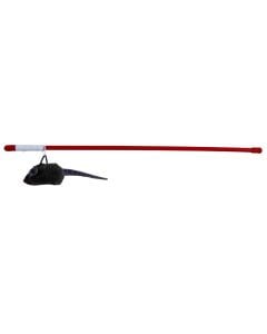 Stimulating toy for cats, stick with hanging mouse, Trixie 4547, 47 cm