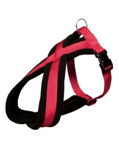 Dog collar and body, Trixie 204003, M / L, 50-80 cm / 25 mm, nylon, red