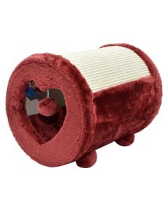 Cat scratcher and seat, Trixie, Ø27x39 cm, round shape, mixed color