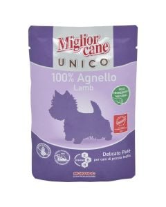 Ushqim për qen, Miglior Cane, 100gr, me mish qingji