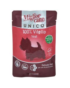 Dogs food, Miglior Cane, with vitello veal, 100 gr