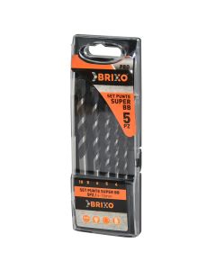 Concrete drill bit, Brixo, 3-8 mm, 5 pc