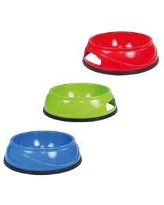 Tas ushqimi për qen TRIXIE, me këmbë gome, 1.5 Lt, 20 cm, (ngjyra të ndryshme)