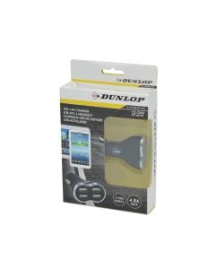 USB charger 4-way, Dunlop, 12/24 V, 4.8 A