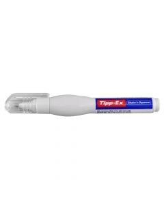 Liquid correction pen, Tipp-Ex, plastic, 10 ml, blue and white, 1 piece