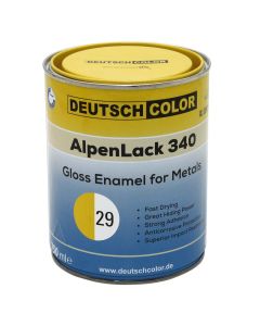 Oil paints, Alpen Lack 340, 0.75L, gold