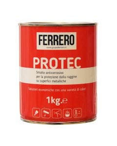 Oil paint, Protec, 1 kg, dark yellow