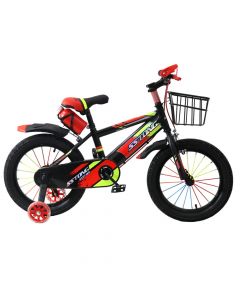 Bicycle, 16", for boys, red and black