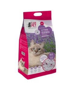 Cat litter, Flair Pet, 15 L, silica, lavender scent