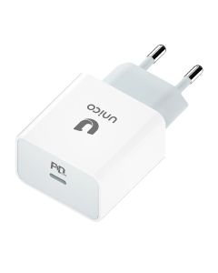 Kokë karikuesi, Unico, HC0392, 20W, hyrje Type-C, ngjyrë e bardhë