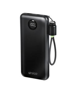 Powerbank, Unico, PB2240, 10000mAh, 22.5 W, 2 USB ports, black