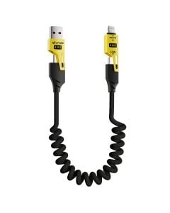Data transfer cable, Unico, CB2698, 65W, USB - Lightning