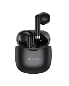 Kufje wireless, Unico, EP0391, TWS, Bluetooth 5.4, 5 h muzikë, 30mAh x 320mAh