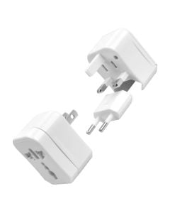 Kokë karikimi dhe adaptor, Unico, PS1393, 10A, 250 V, ngjyrë e bardhë