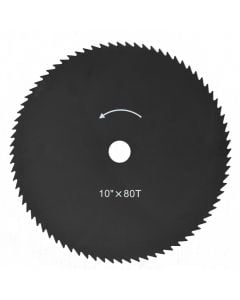 Disk per prerese bari, N1, 250x25.4 mm, 80 dhembe