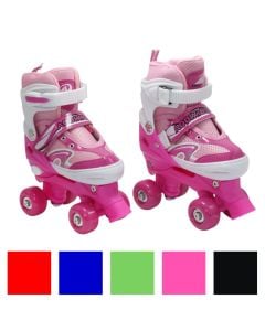 Children's skates, Kids, with 4 wheels, mixed colors